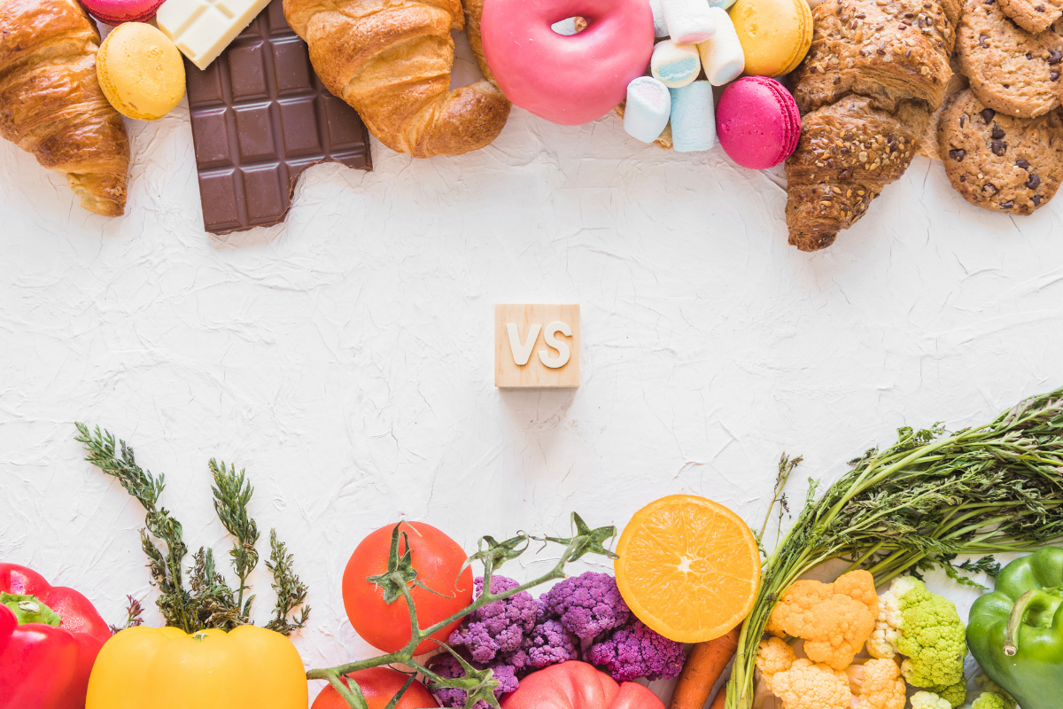 makanan manis vs makanan sehat