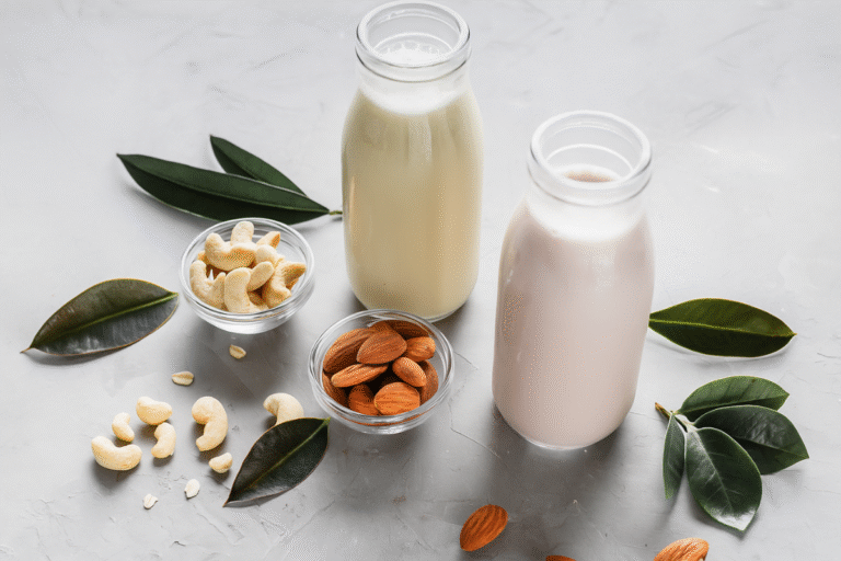Nutrisi Cashew Milk vs Almond Milk Mana Lebih Baik?
