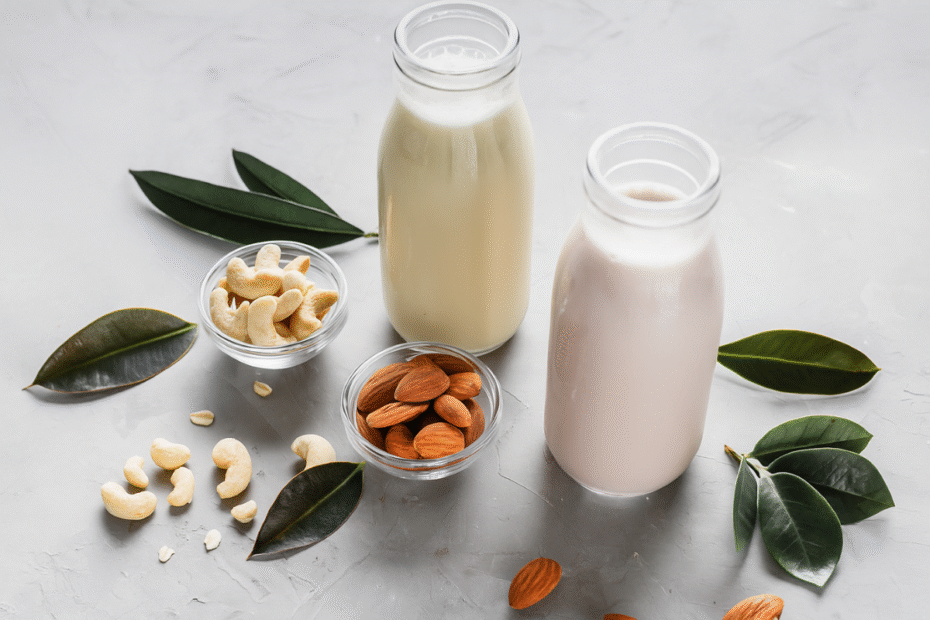 Nutrisi Cashew Milk vs Almond Milk Mana Lebih Baik?