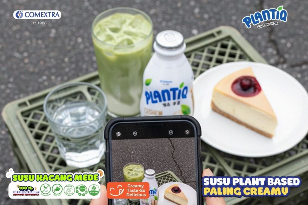 PLANTIQ susu plant based paling creamy (Susu Mede).