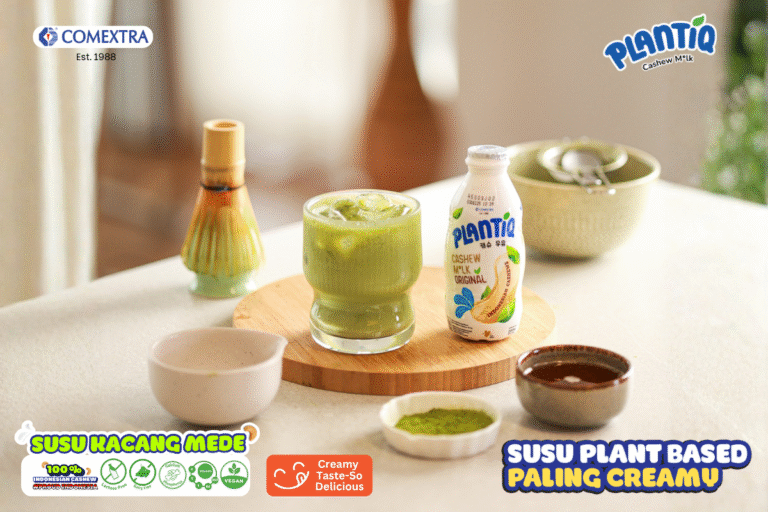 Resep matcha latte Cashew Milk